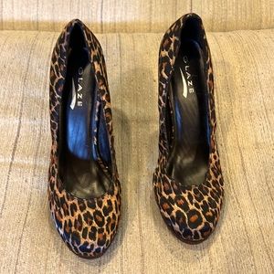 Glaze Leopard Stilettos